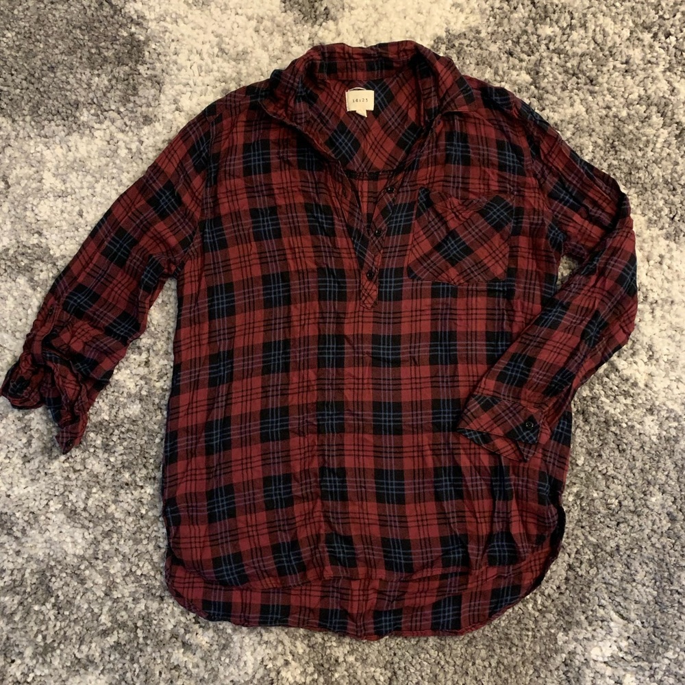 Stitch Fix ID: 23 plaid shirt